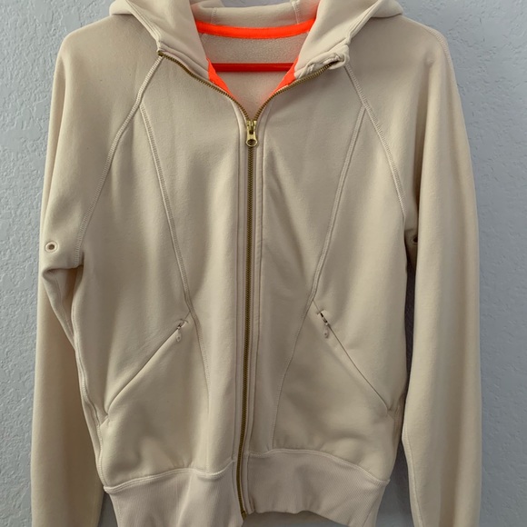 LULULEMON Warm Core Hoodie Neutral Blush - size 4 - Picture 3 of 13